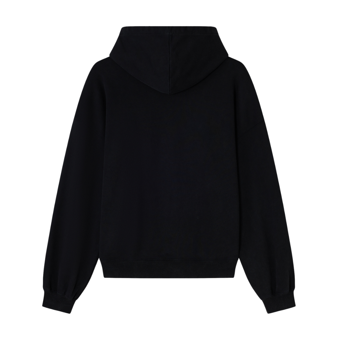 ANARCHY HOODIE WASHED BLACK