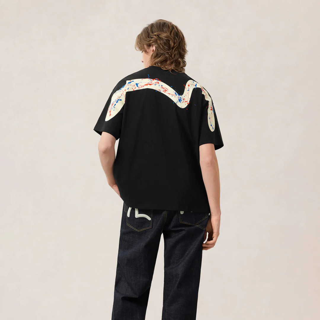 Seagull Daicock Print Splash T-shirt