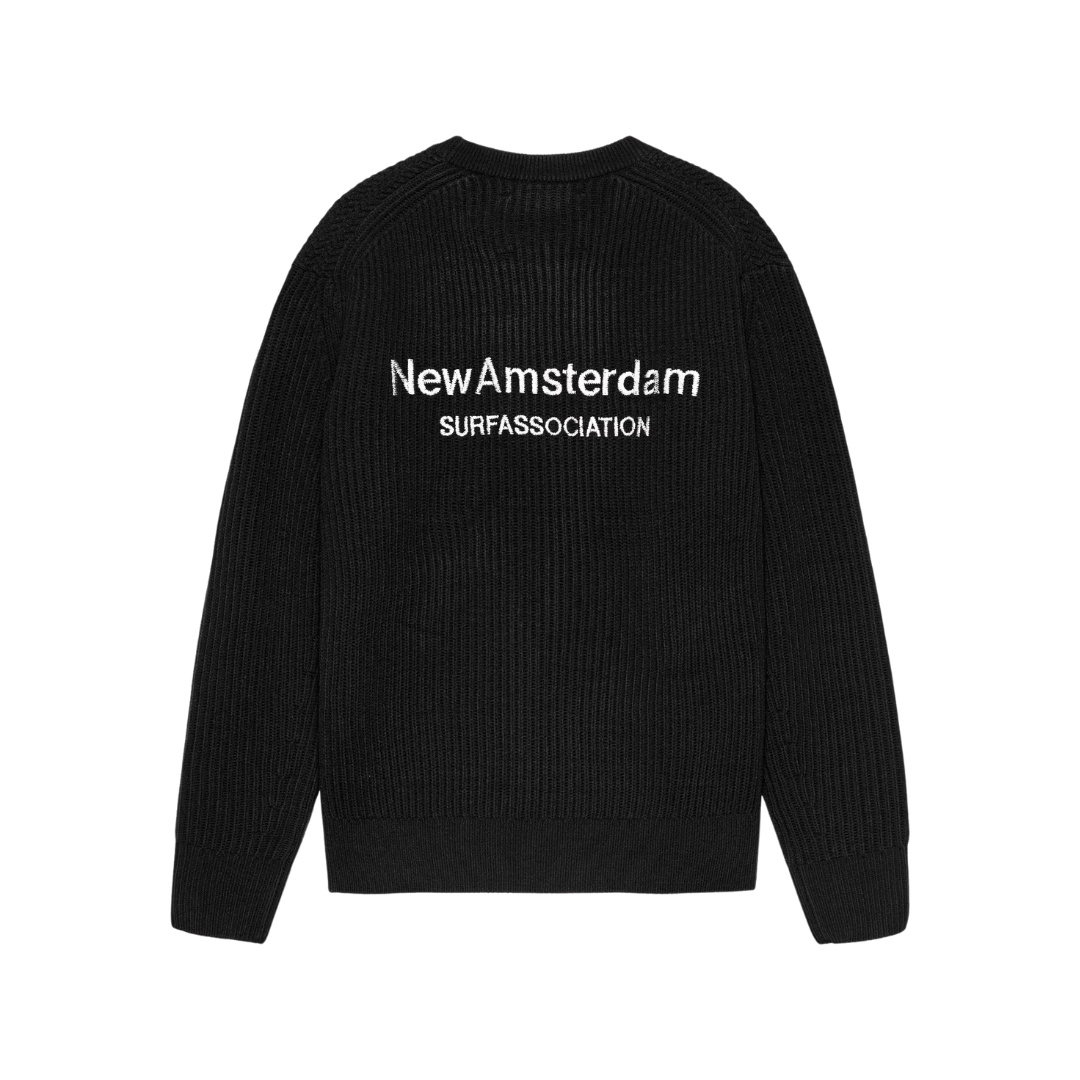 KNITTED CREWNECK BLACK