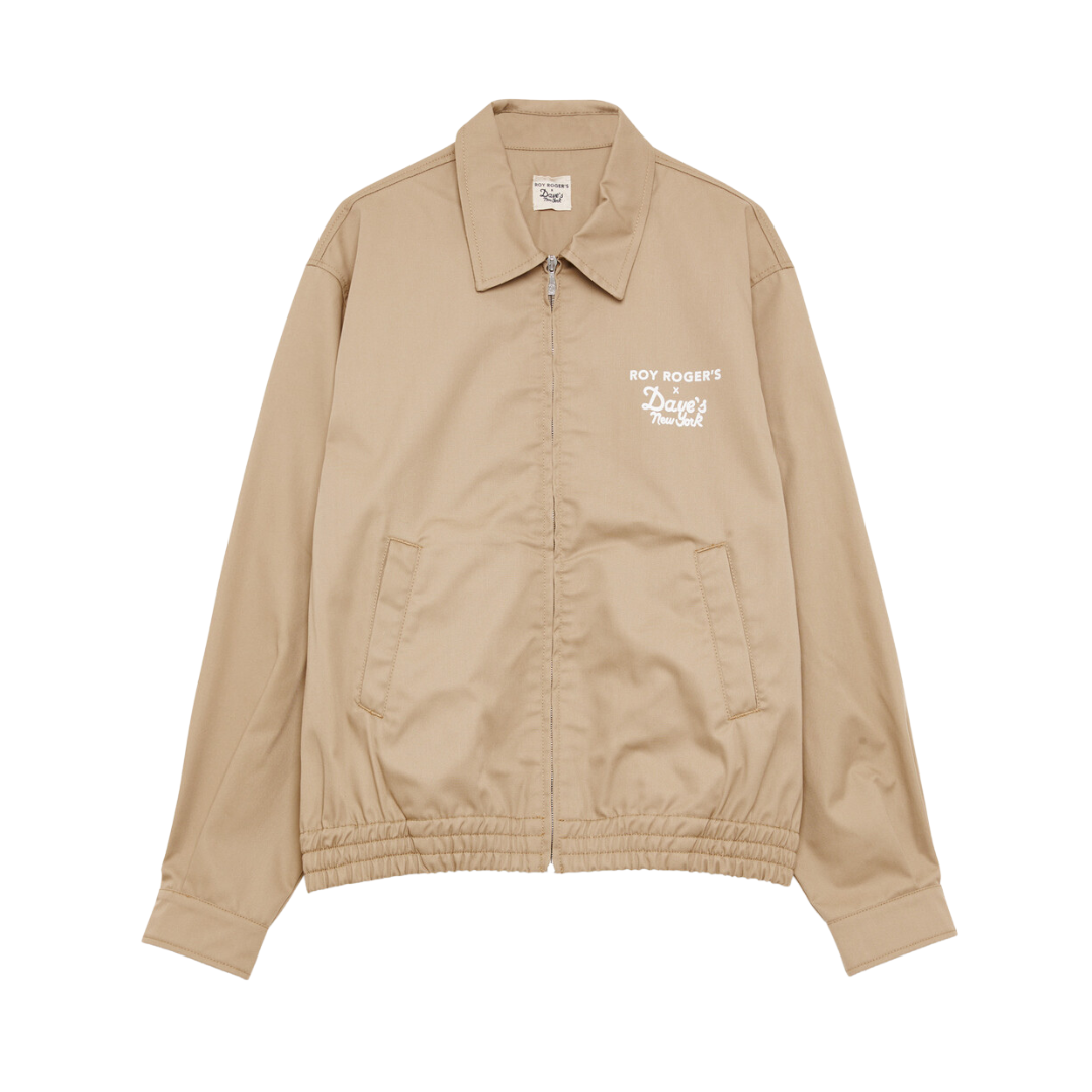 Gabardine Dyed Driver Jacket