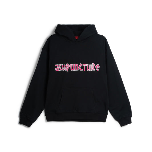 Acupuncture "Flying Emblem Hoodie Black"