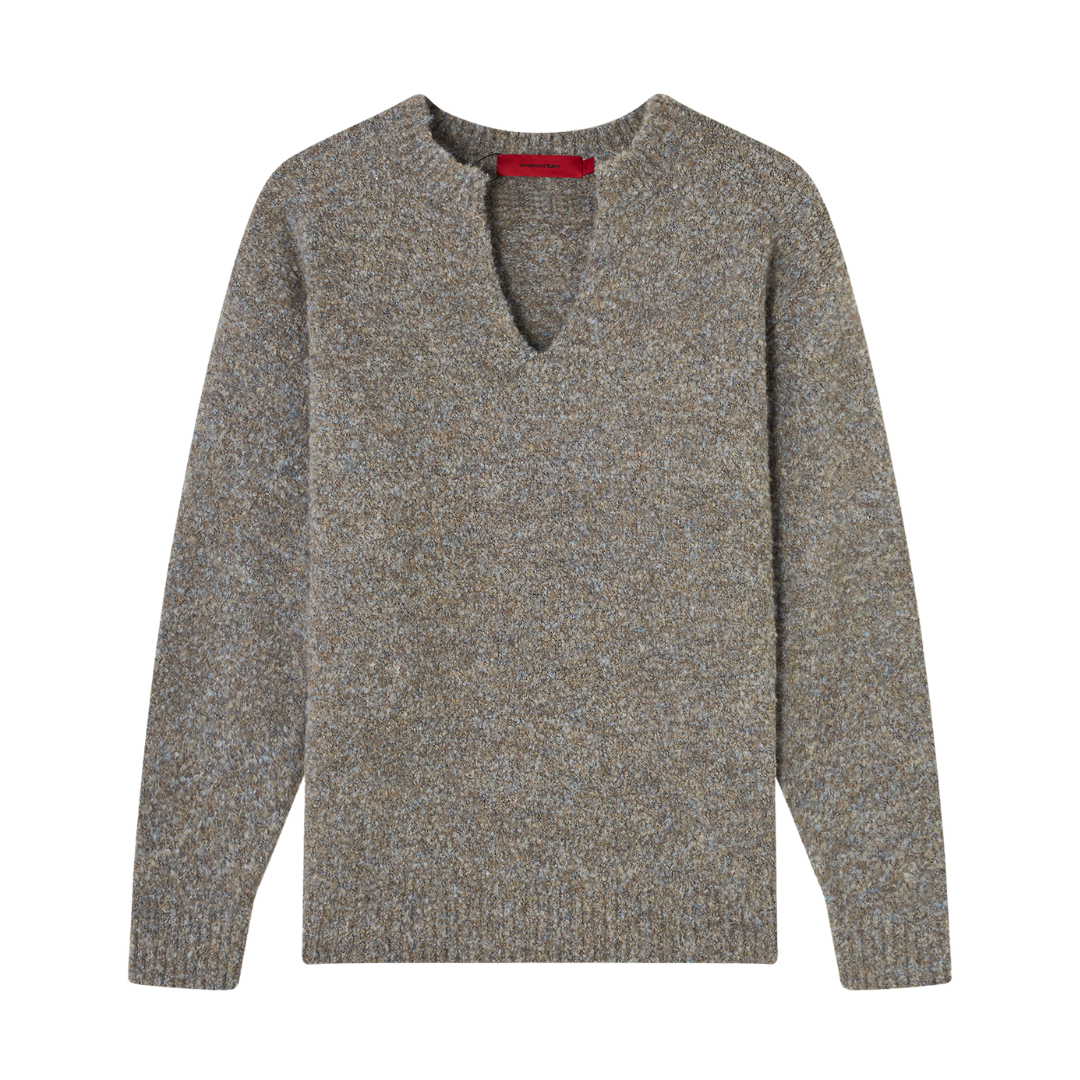 V-CUT SWEATER