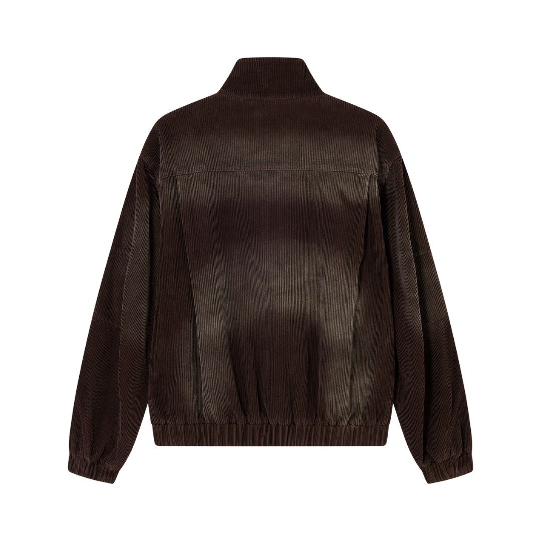 CORDUROY JACKET COFFEE QUARTZ