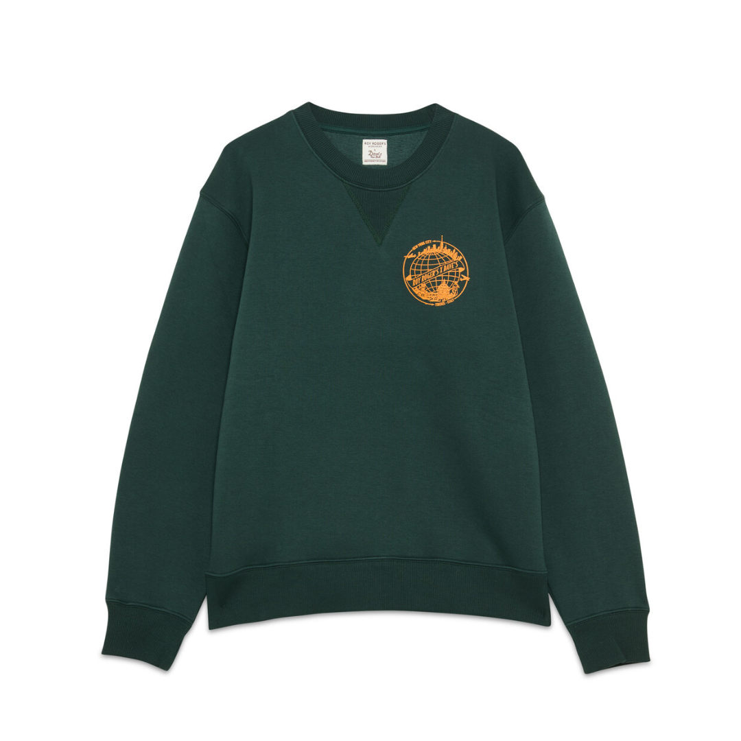 ROY ROGER'S X DAVE's Sweater Collabo world Washed