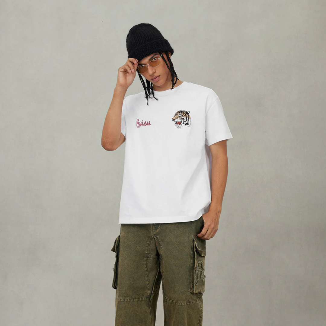 EVISU Archives Print Relax Fit T-shirt