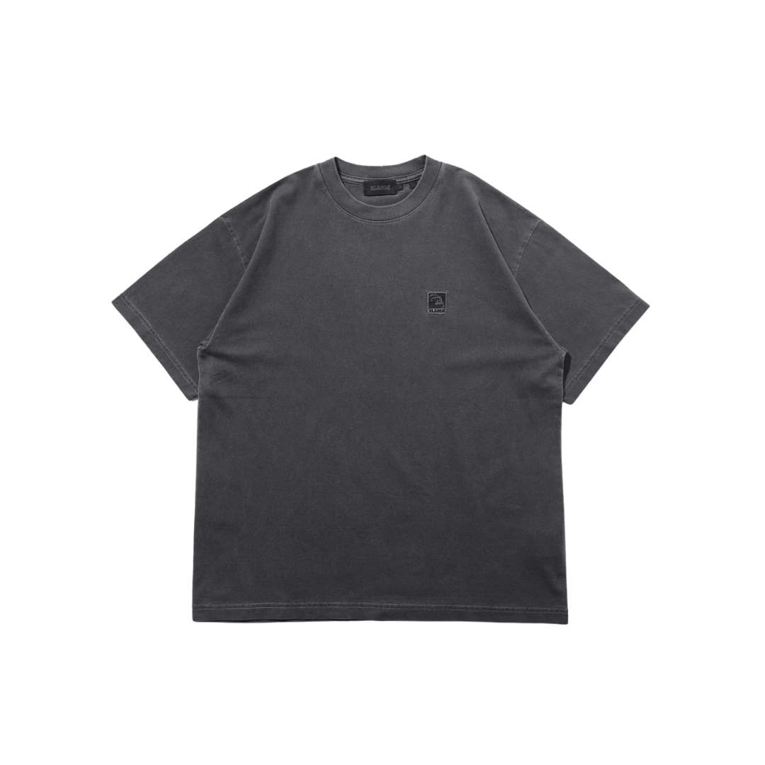 LABEL S/S TEE BLACK