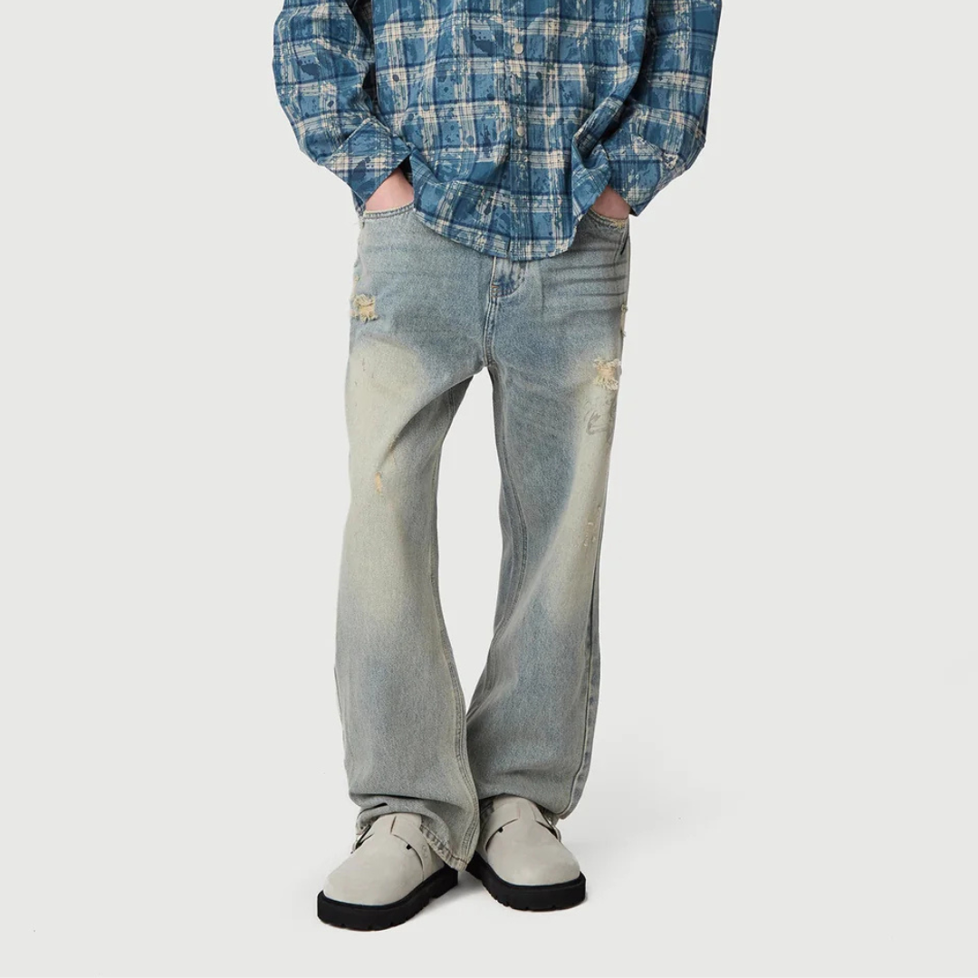 ORIGINAL DENIM BIKER WASH
