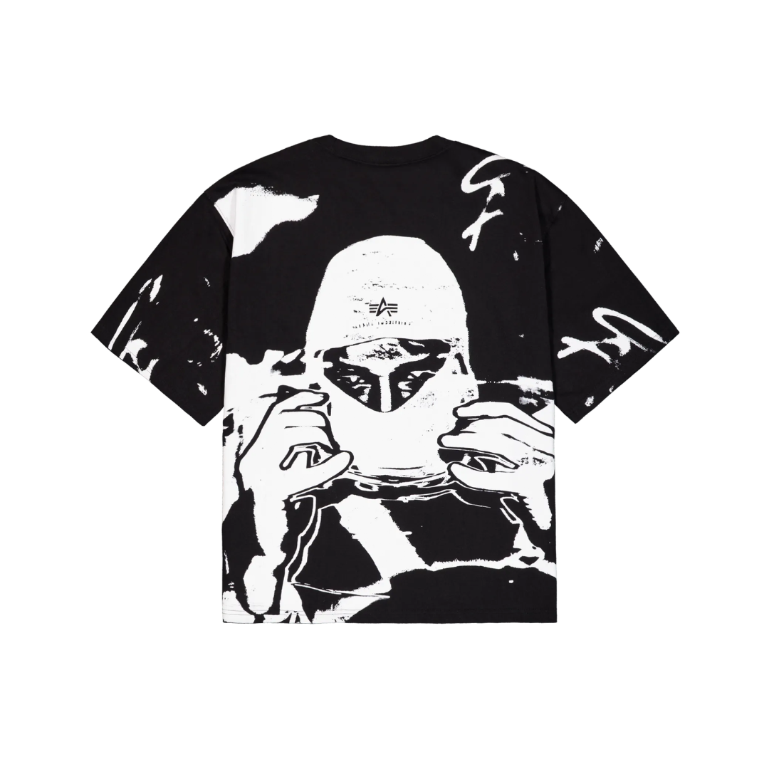 Balaclava Unisex Backprint T-Shirt