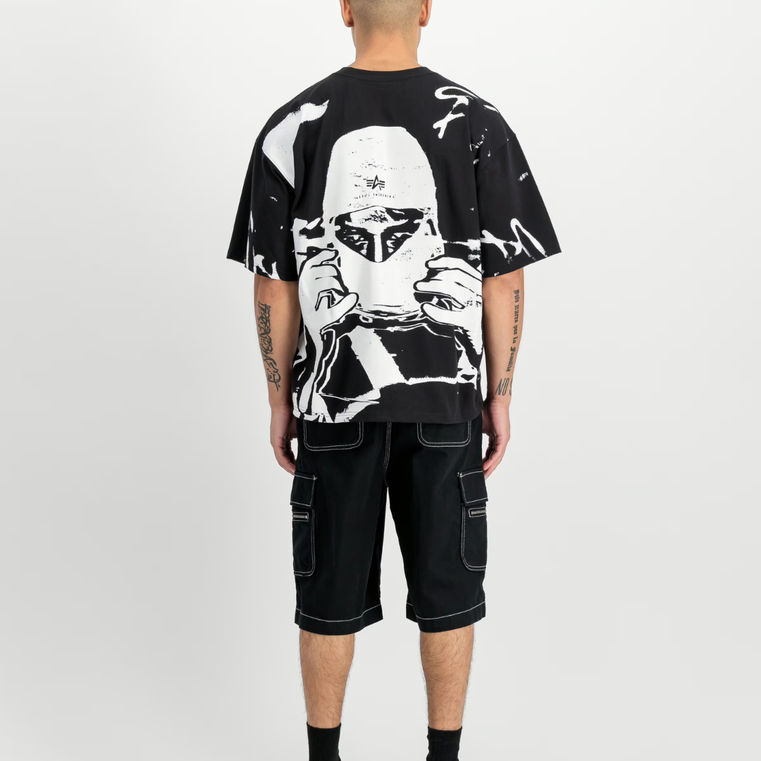 Balaclava Unisex Backprint T-Shirt