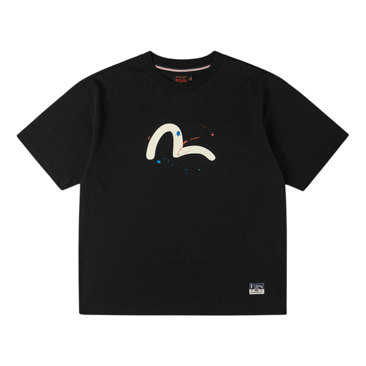Seagull Daicock Print Splash T-shirt