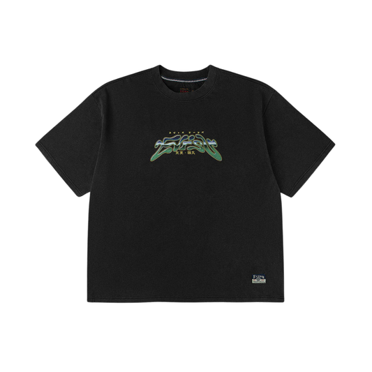 Neon Leopard Printed T-shirt