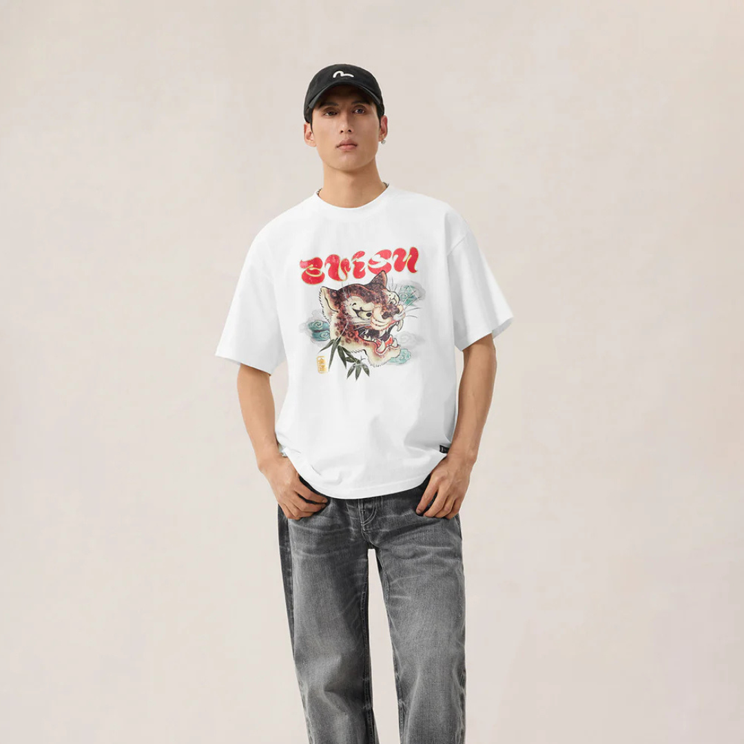 Leopard Head Print T-Shirt