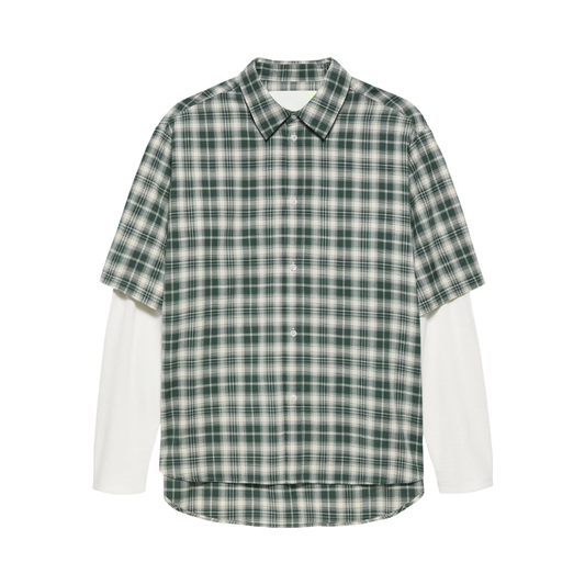 DOUBLE LAYER SHIRT GREEN