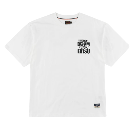Multi-Badge Fortune Daicock Print T-Shirt