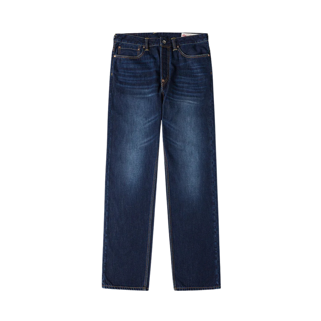 Ecru Brushstoke Seagull Print Regular Fit Jeans #2020