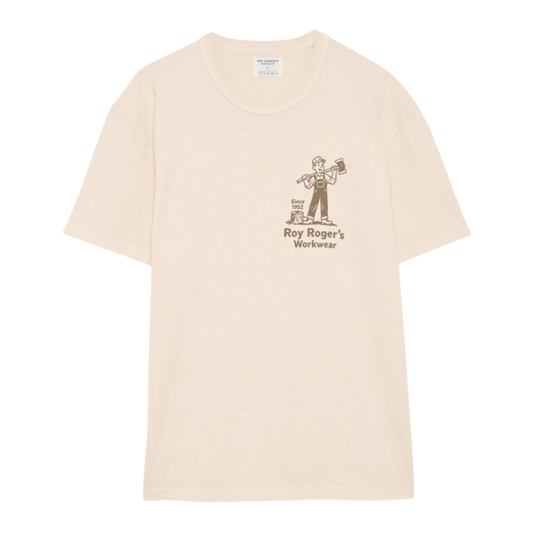 T-Shirt ROY ROGER'S WORKWEAR Heavy jersey 1952 Washed