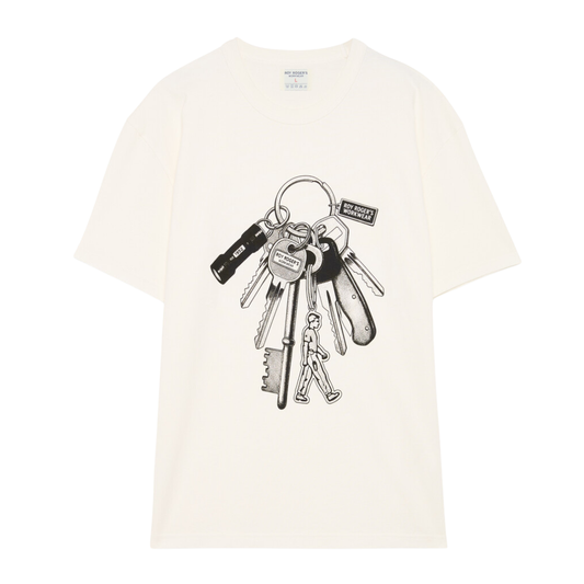 T-Shirt ROY ROGER'S WORKWEAR Heavy jersey Keys Washed