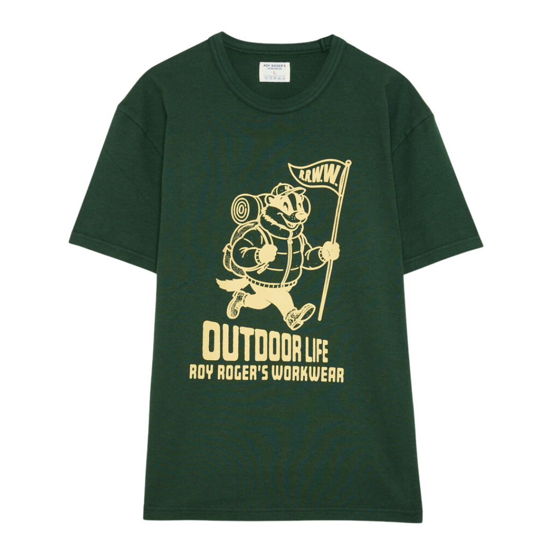 T-Shirt ROY ROGER'S WORKWEAR Heavy jersey Badger Washed