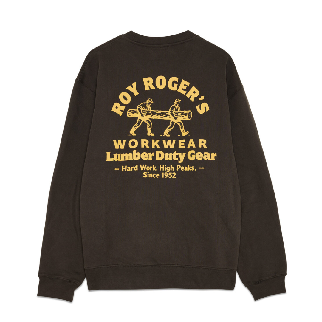 Crew neck ROY ROGER'S WORKWEAR Sweater Lamberduty Washed