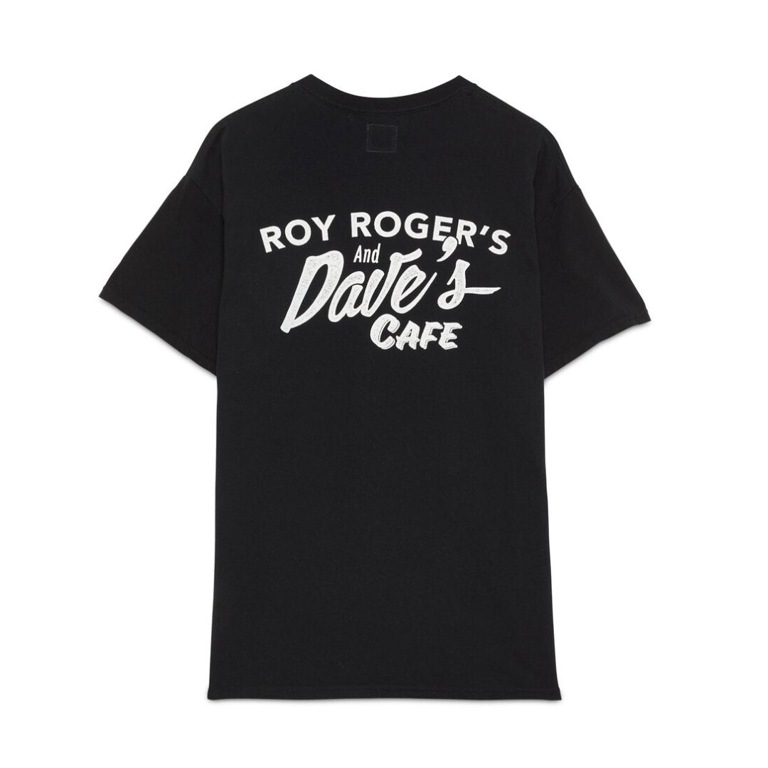 Roy Roger's x Dave's NY "T-Shirt with cafe print"