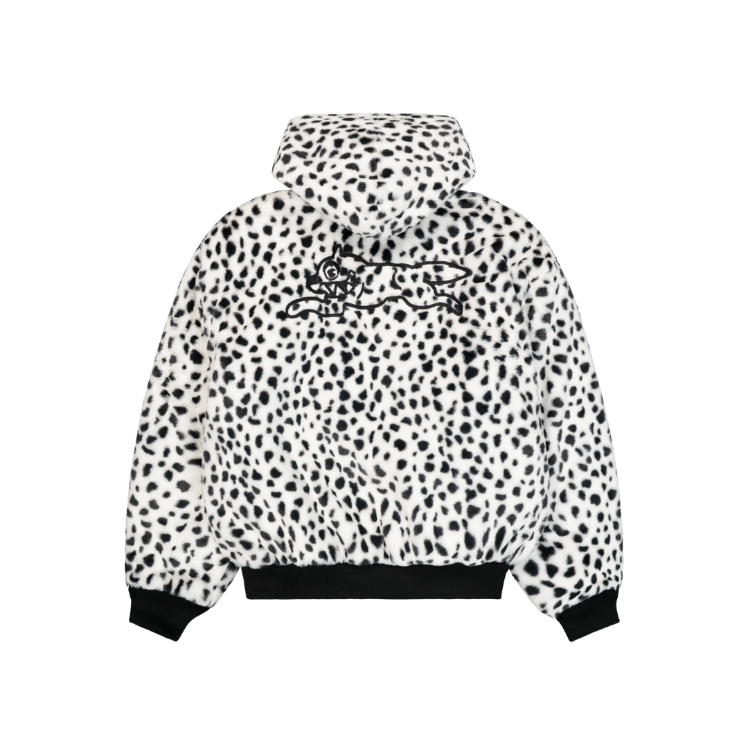 ALPHA x ICE CREAM Faux Fur Full-Zip Hoodie