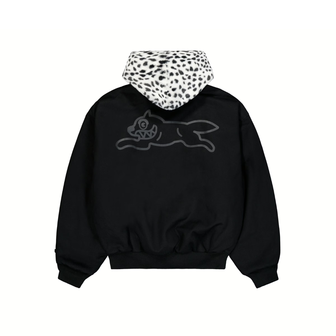 ALPHA x ICE CREAM Faux Fur Full-Zip Hoodie
