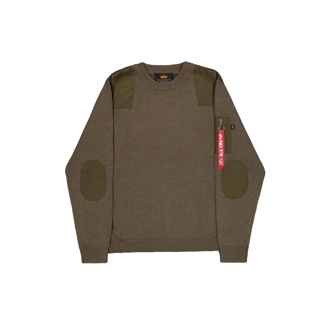 Knitted Utility Sweater